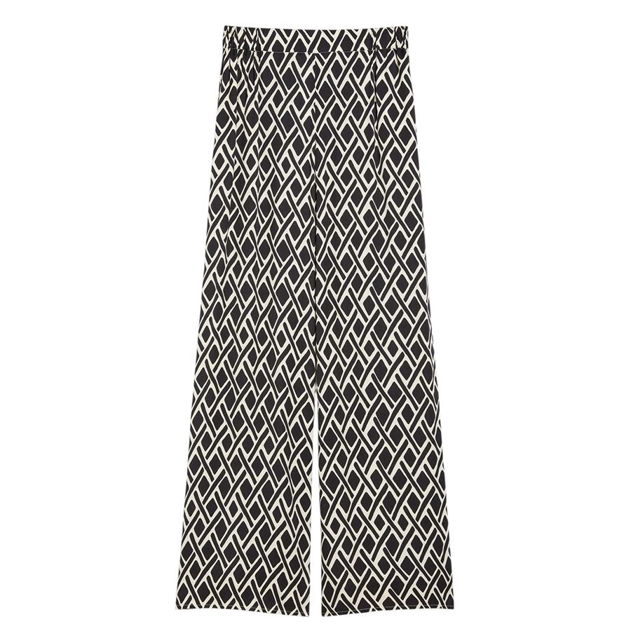 Aldo Pantaloni in twill a fantasia da donna Penny Black | 2511131203200005